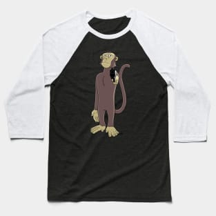 Monkey with a Gun Baseball T-Shirt